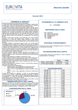 Discovery Quality Gennaio 15