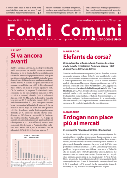 Fondi Comuni – 01/2014 – N° 201
