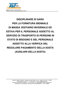 documenti di gara