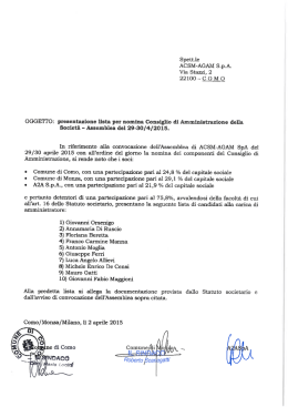 lista candidati n2