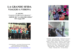 Viaggio a Verona - Cascina Macondo