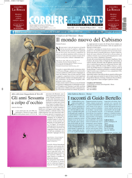 Il mondo nuovo del Cubismo