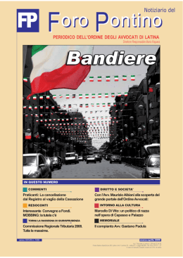Marzo-Aprile 2009 - Ordine degli Avvocati di Latina