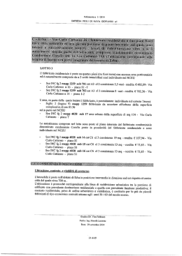 LOTTO 3 Il fabbricato residenziale e posto su