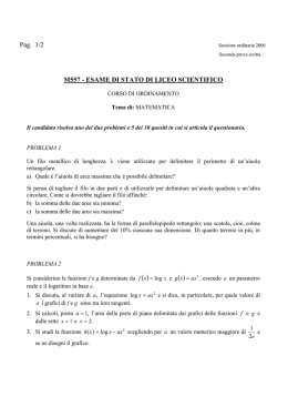 M557 - ESAME DI STATO DI LICEO SCIENTIFICO