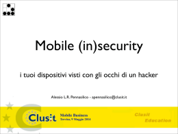 Mobile (in)security