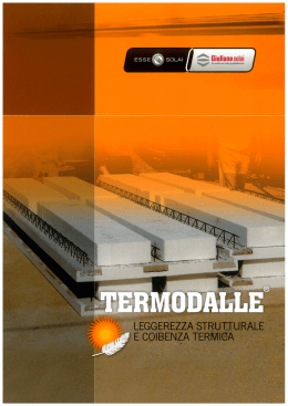 Page 1 1` &laquo;Mai prefabbricati alla n? 2 ﬁiuliane solai . ESSE SOLAI