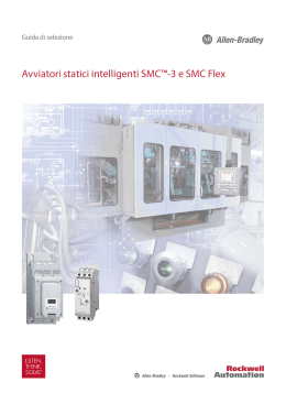 150-SG009F-IT-P, Avviatori statici intelligenti SMC™