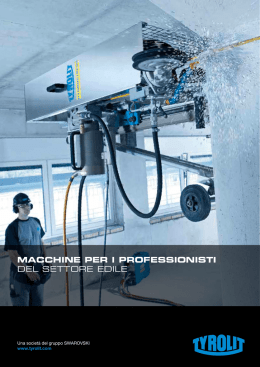 macchine per i professionisti del settore edile