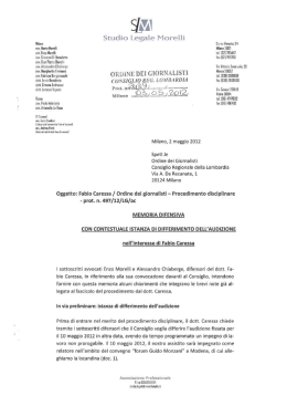 SLIAl - Ordine dei Giornalisti