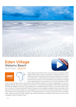 Eden Village - Eidos Viaggi