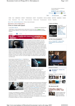 Page 1 of 2 Recensione L`arrivo di Wang (2011) | Movieplayer.it 05
