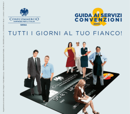 TUTTI I GIORNI AL TUO FIANCO!