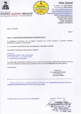 convenzione-cefla - Studio Lezioni Private