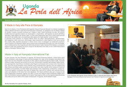 Il Made in Italy alla Fiera di Kampala