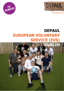 DEPAUL EUROPEAN VOLUNTARY SERVICE