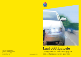 Luci obbligatorie