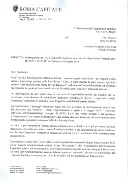 diffida int.208-142 - Forza Italia Roma Capitale