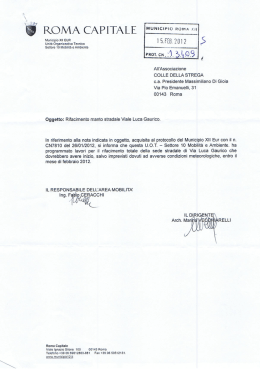 nota del 15 febbraio