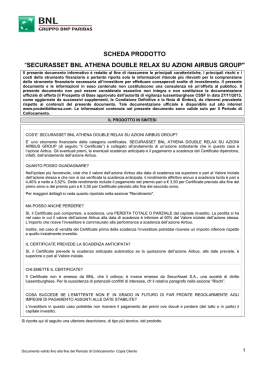 SCHEDA PRODOTTO SECURASSET ATHENA DOUBLE RELAX