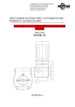 Scarica il catalogo NOTOR ST