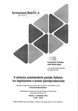 Locandina - Ordine degli Avvocati di Parma