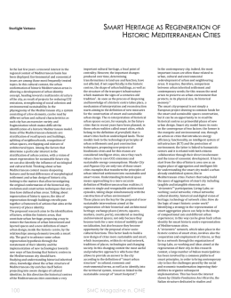 smart heritage as regeneration of historic mediterranean cities