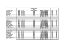 Data Verifica VENERDI 27 FEBBRAIO LUNEDI 23 FEBBRAIO