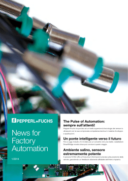 news for factory automation 1/2014