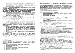 Messe Didattiche - Benvenuti nel sito delle Parrocchie di