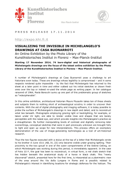 Press Release  - Kunsthistorisches Institut in Florenz