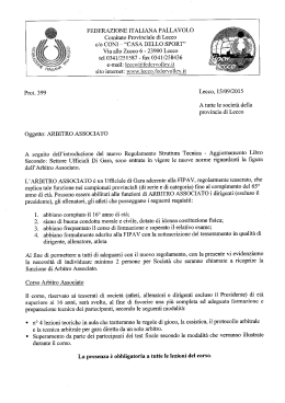 , g te10341/251587 - fax 0341/258436 - FIPAV