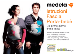 Istruzioni Fascia Porta-beb&egrave;