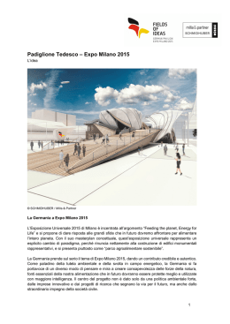 Padiglione Tedesco – Expo Milano 2015