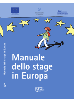 Manuale dello stage in Europa - Università per Stranieri di Perugia