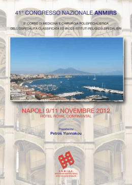 NAPOLI 9/11 NOVEMBRE 2012