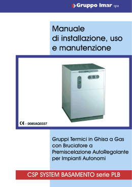 csp system basamento serie plb(revb)