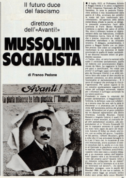 MUSSOLINI - Sezione Anai di Modena