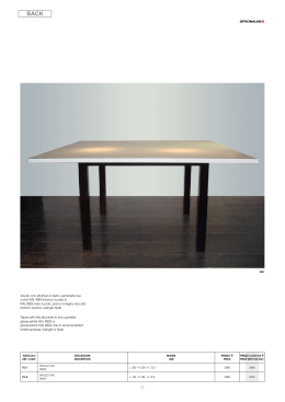 23 Tavolo con struttura in ferro, verniciato nei colori RAL