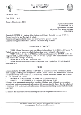 Liceo Scientiﬁco Statale