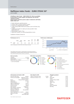 Raiffeisen Index Fonds – EURO STOXX 50®