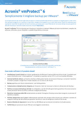 Acronis® vmProtect™ 6