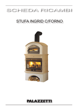 STUFA INGRID C/FORNO
