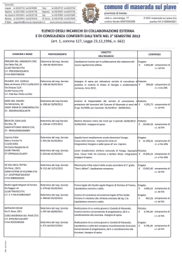 Numeri Uffici: Anagrafe l01.0422 877143