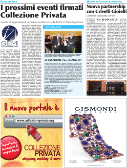 Il Secolo XIX &ndash; Nona Puntata