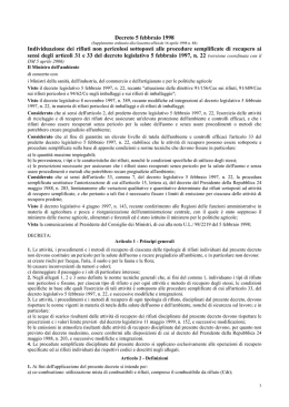 DM 5_02_08 completo - Albo Nazionale Gestori Ambientali
