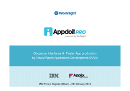 Applix - Gorgeous interface Faster App production