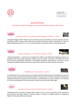 bollini rosa - Onda - Osservatorio Nazionale sulla salute della Donna