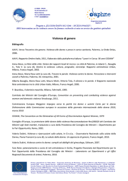 Violenza di genere
