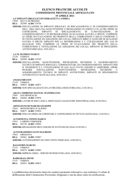 iscrizioni c.p.a. 19 aprile 2011